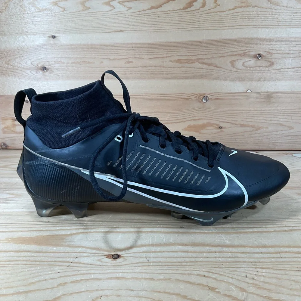 Nike Vapor Edge Pro 360 2 Football Cleats Men's Size 14 Black White DA5456-010
